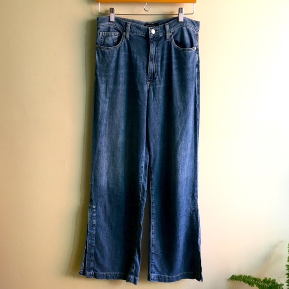 Banana Republic High Rise Split Hem Jeans - Picture 3 of 7
